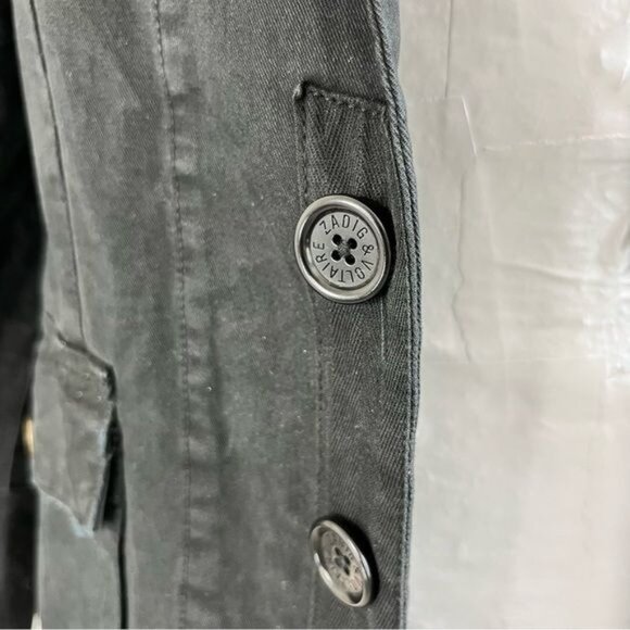 Zadig and Voltaire Virginia Grunge Blazer - Picture 6 of 16